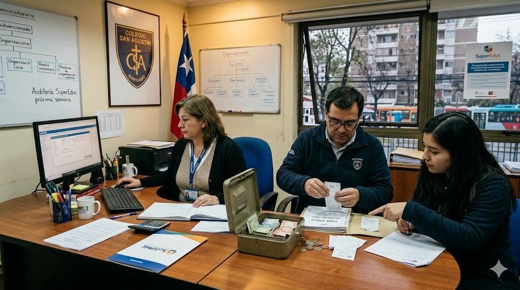 Caja chica del colegio: respaldar gastos en Acciones PME